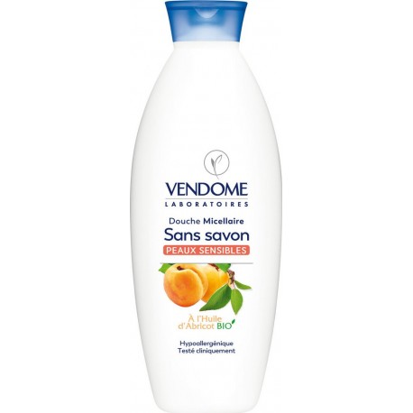 Vendome Gel douche sans savon Abricot 750ml