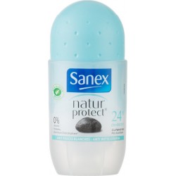 Sanex Déodorant Natur Protect anti-traces blanches roll-on 50ml