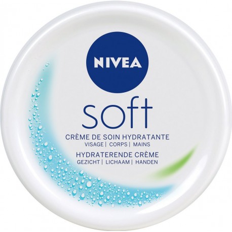 Nivea Crème hydratante Soft visage corps mains