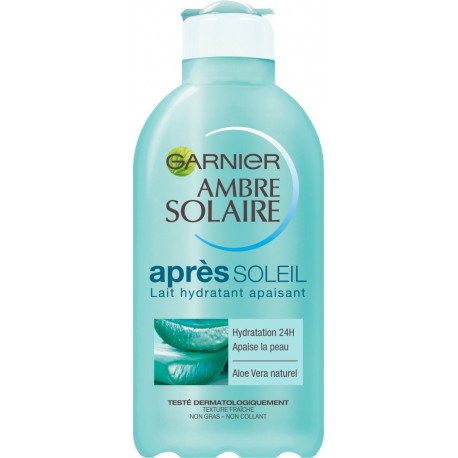 Ambre Solaire Garnier Lait solaire aloé vera