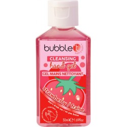 Bubble T Gel nettoyant mains fraise 50ml