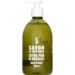 Savon Le Naturel Savon liquide Extra pur de Marseille, huile d'olive flacon pompe 500ml