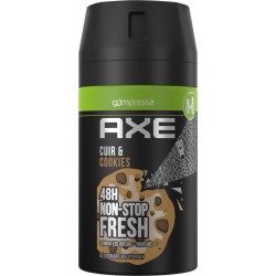 AXE Déodorant Apollo Collision Cuir & Cookies compressé 100ml