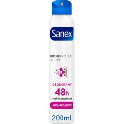 Sanex Déodorant femme protection dermo anti-irritation Biome spray 200ml