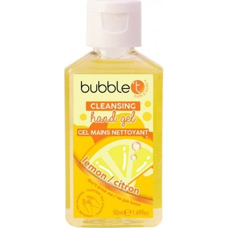 Bubble T Gel nettoyant mains citron 50ml