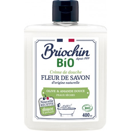 Briochin Gel douche fleur de savon Bio flacon 400ml