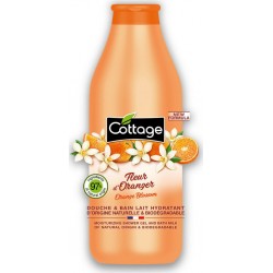Cottage Gel douche crème hydratant fleur d'oranger 750ml