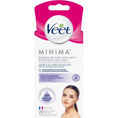 VEET Bande de cire visage