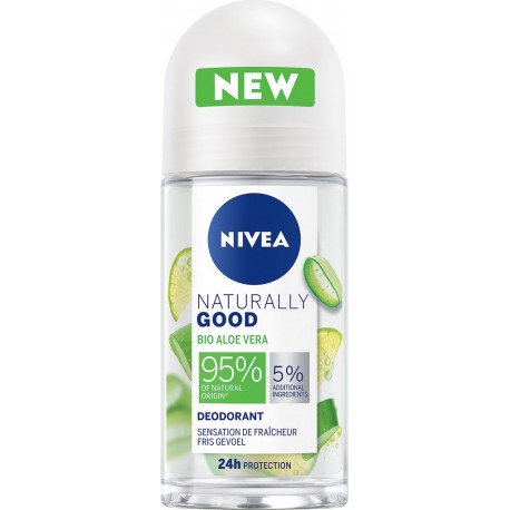 Nivea Déodorant femme naturally good aloé vera Bio