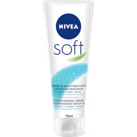 Nivea Crème hydratante Soft visage corps mains
