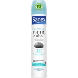 Sanex Déodorant 24h anti-traces blanches 200ml
