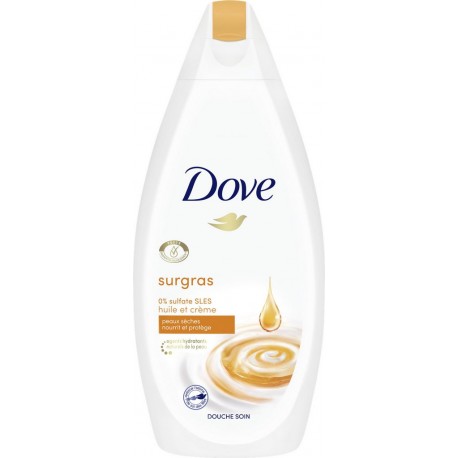 DOVE Crème de douche soin surgras