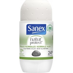 Sanex Déodorant peaux normales roll-on 50ml