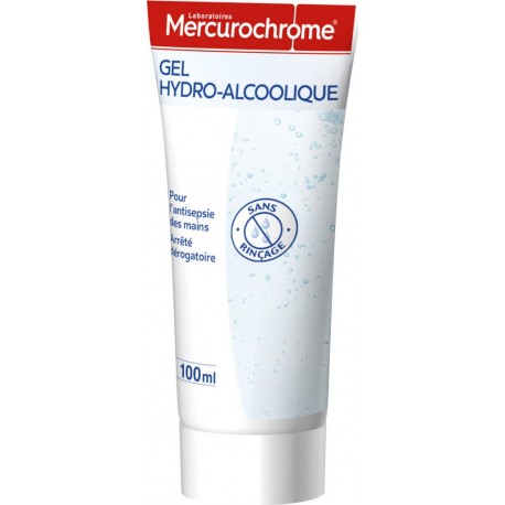 Mercurochrome Gel hydroalcoolique mains 100ml