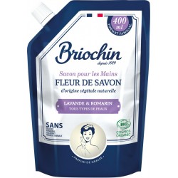 Briochin Recharge savon mains lavande et romarin recharge 400ml