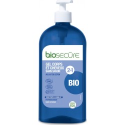 Biosecure Gel douche corps et cheveux Bio 730ml