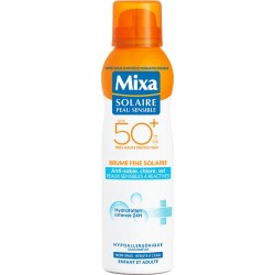 MIXA Brume fine solaire SPF50+ peau sensible à réactive vaporisateur 200ml