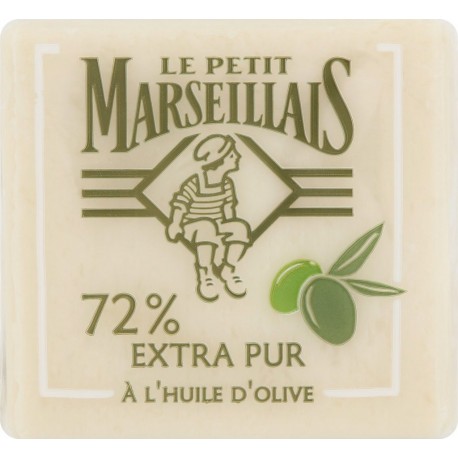 Le Petit Marseillais Savon extra pur 72% à l'huile d'olive 200g