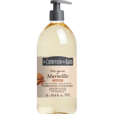 Le Comptoir Du Bain Savon liquide mains surgras Marseille 1L