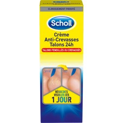 24h Scholl Crème anti-crevasses talon