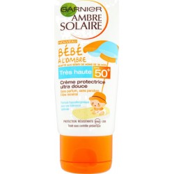 Spf50 Ambre Solaire Garnier Crème solaire bébé à l'ombre SPF50+ - AMBRE SOLAIRE GARNIER