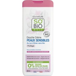 Lea Nature Crème de douche peaux sensibles aloe vera Bio