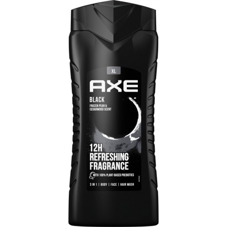 Xl Axe Gel douche bodywash black