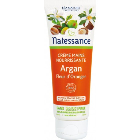 Lea Nature Crème mains natessance argan et fleur d'oranger Bio