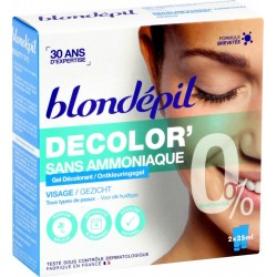 Blondepil Gel décolorant s/ammoniaque, visage