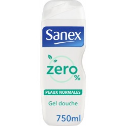 Sanex Gel douche zéro 0% peaux normales
