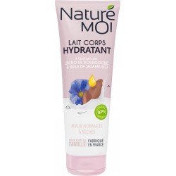 Nature Moi Lait corps hydratant au lin et huile de sésame Bio 250ml