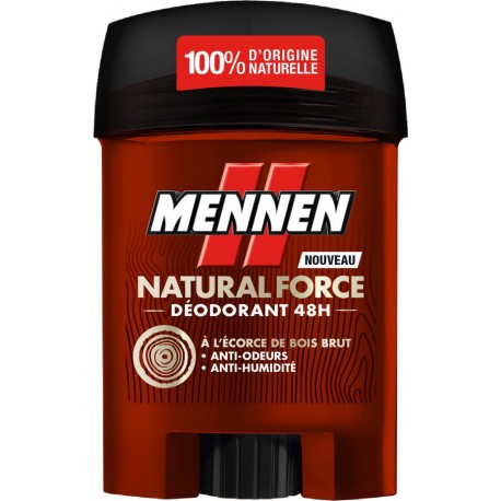 Mennen Déodorant Homme Natural Force Bois Brut 60ml