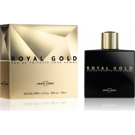 Arno Sorel Eau de toilette Royal Gold pour homme 100ml