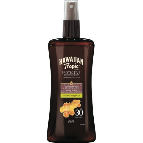 Spf30 Hawaiian Tropic Huile protectrice huile flacon 200ml
