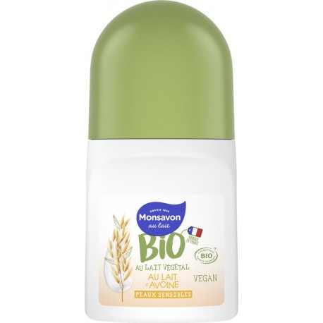 Monsavon Déodorant femme lait avoine Bio