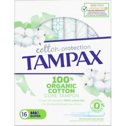 Tampax Tampons protection coton