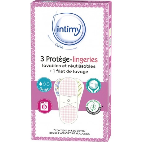 Intimy Care Protège-lingerie lavable et réutilisable