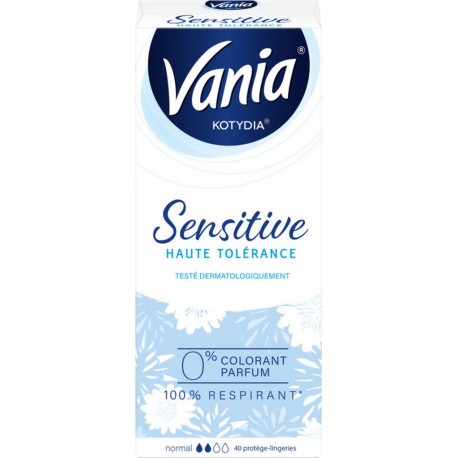 Vania Protège-slip sensitive kotydia boîte 40