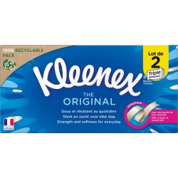 Kleenex Original Triple x72 (lot de 2) x2 boîtes