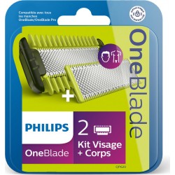 Philips Lames de rasage visage et corps