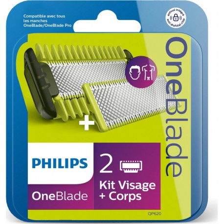 Philips Lames de rasage visage et corps