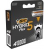 BIC Lame de rasoir homme flex 5 hybrid