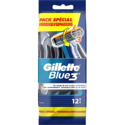 Iii X12 Gillette Rasoirs jetable Blue