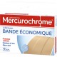 Mercurochrome Pansement bande à découper 10cmx6cm boîte 10