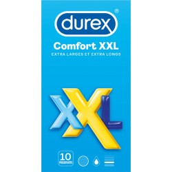 Xxl Durex Durex Préservatif confort XXL x10