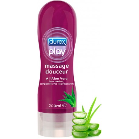 Durex Gel de massage douceur flacon 200ml