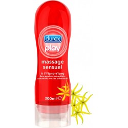 Durex Gel de massage à l'Ylang-Ylang flacon 200ml