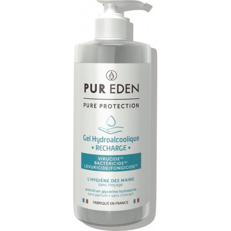 Pur Eden Gel hydroalcoolique mains 1L