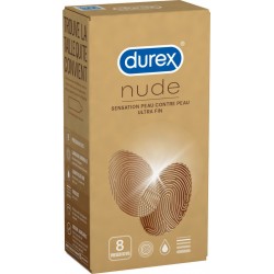 Durex Préservatif nude boîte 8