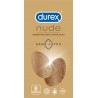 Durex Préservatifs NUDE sans latex x8 boîte 8